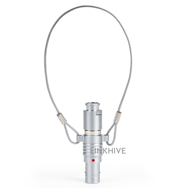 TNG—直式插頭，定位銷（G）或定位銷（A--M和R），電纜線夾和帶護套型的尾帽（解鎖拉繩）